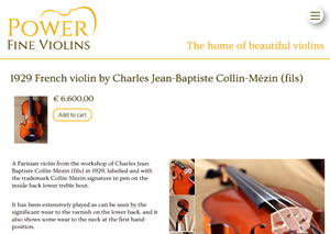 Power Fine Violins preview